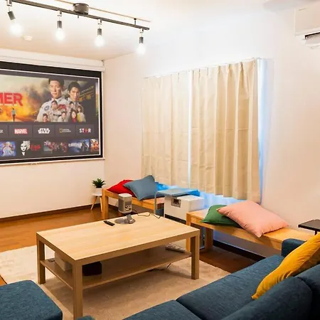 Appartement 2024年3月新規op/最大18名/駐車場2台無料/大画面ゲーム＆映画鑑賞/札幌中心部まで車で10分